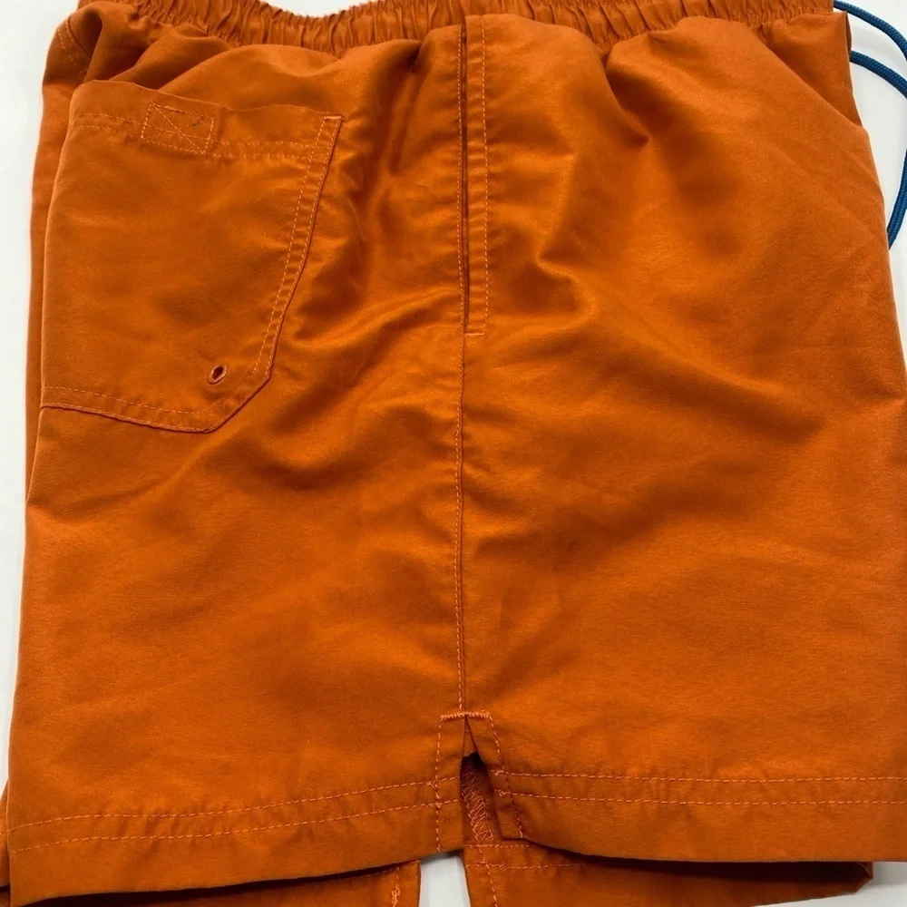 Farah Men's Swim Shorts Small Board Shorts Suit Orange